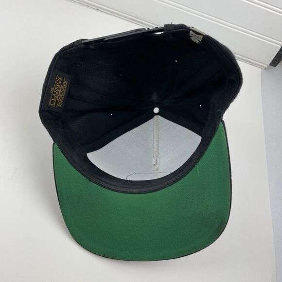 Salty Crew Chasing Tail Trucker Hat Black Flat Brim Logo Snapback Wool Blend Cap - Picture 7 of 10